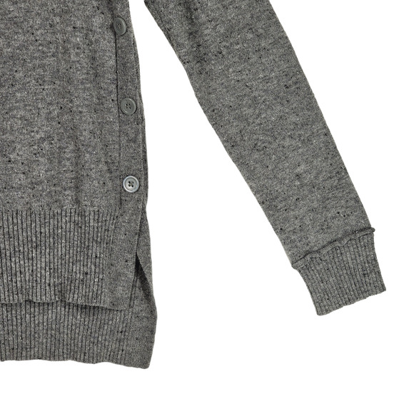 C&C California M Womens Sweater Gray Pullover‎ Merino Wool Alpaca Nylon - Picture 10 of 14